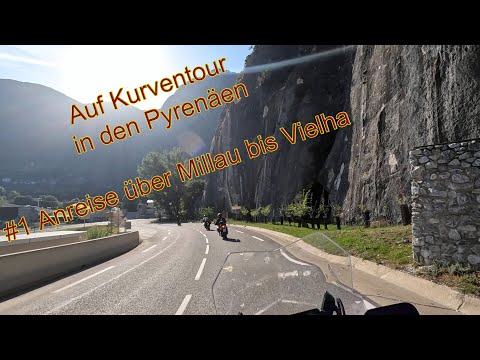 #1 Pyrenäen 2023 - Mit dem Motorrad auf Kurventour - Anreise bis Vielha