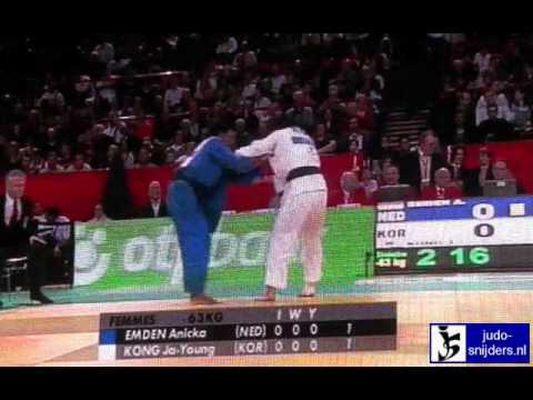 Judo 2010 Grand Slam Paris: Anicka Emden (NED) - Ja-Young Kong (KOR) [-63kg]