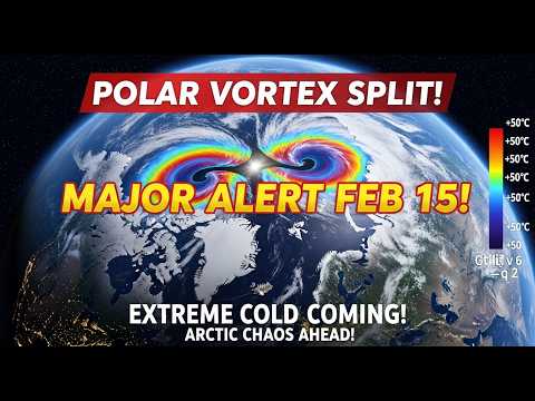 Polar Vortex Split Alert: Arctic's Stratospheric Drama Unfolds!