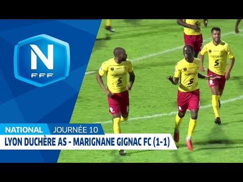 J10 : Lyon Duchère AS - Marignane Gignac FC (1-1), le résumé I National FFF 2018-2019