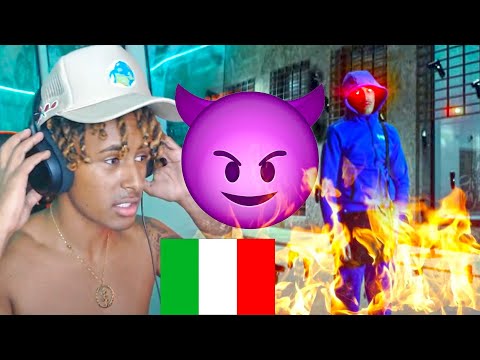 **ITALIAN CHIRAQ  DRILL DEMON REACTION** Simba La Rue - MASK (Official Video) 😈😈