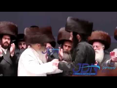 Satmar Rebbe R' Zalman Leib At Bobov Sheva Brochos  - Teves 5782