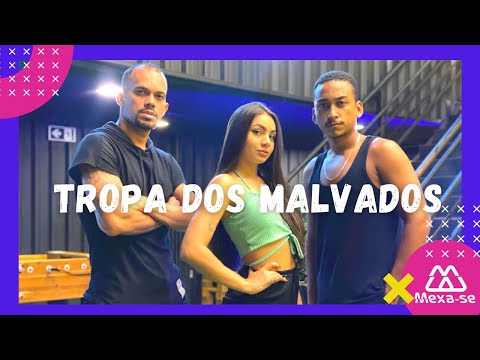 Tropa dos Malvados - POP NA BATIDA - PRETA NICK FL SEM ESTRESSE | Coreografia #MEXASE