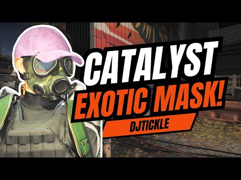 HOW TO GET THE CATALYST EXOTIC MASK! #TheDivision2