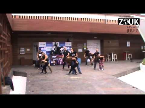 International Zouk Flash Mob IZFM 2014   Jerez de la Frontera   Spain