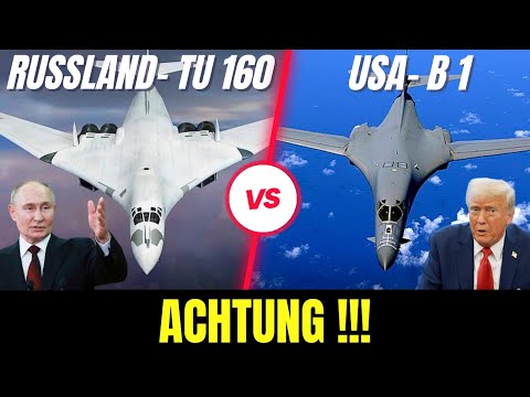 Unaufhaltsam! Russlands TU 160 Zerschmettert Amerikas B 1 – Der Wahre Unterschied!