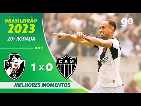 Gols e lances de Vasco da Gama x Atlético Mineiro