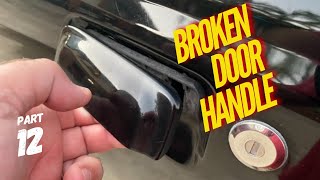 REPLACING DOOR HANDLE! (part 12) 2007 Ford Ranger Sport