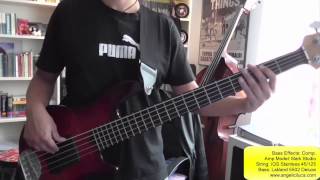 Cosmic Girl - Jamiroquai Live in Verona - Bass Cover (Only Bass Intro)