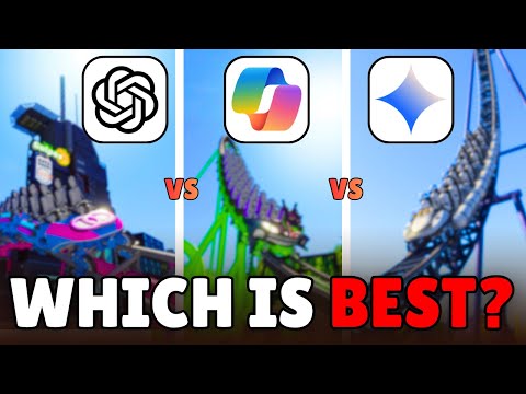 Which AI Builds the BEST Roller Coaster? | Planet Coaster 2