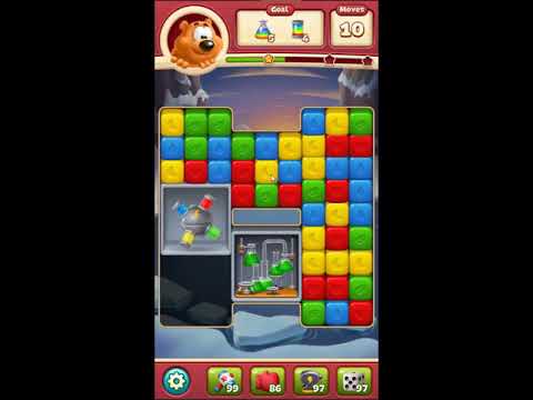 Toon Blast Level 3608 - NO BOOSTERS 🐻🐺🐱 | SKILLGAMING ✔️