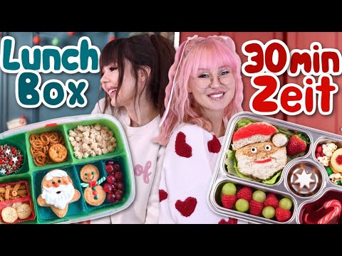 Lunchboxen wie von Pinterest ⚡️ weihnachtliches BFF Battle