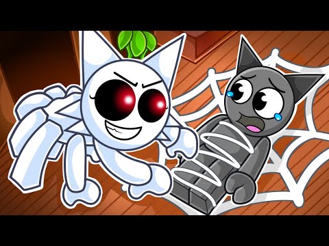 Surviving a WENDA SPIDER in Roblox!