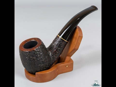 Savinelli Roma Rusticated Chubby Bent (616 KS) 9mm