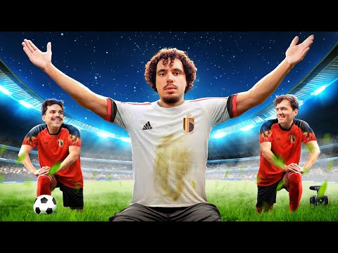 I Played Football with Average Rob & Milan Cools in my First Ever YouTube Video