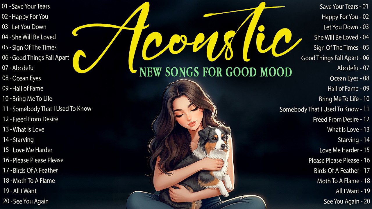 New English Songs with Lyrics 2026 🎧 Acoustic Love Songs for Clear Mind and Good Mood