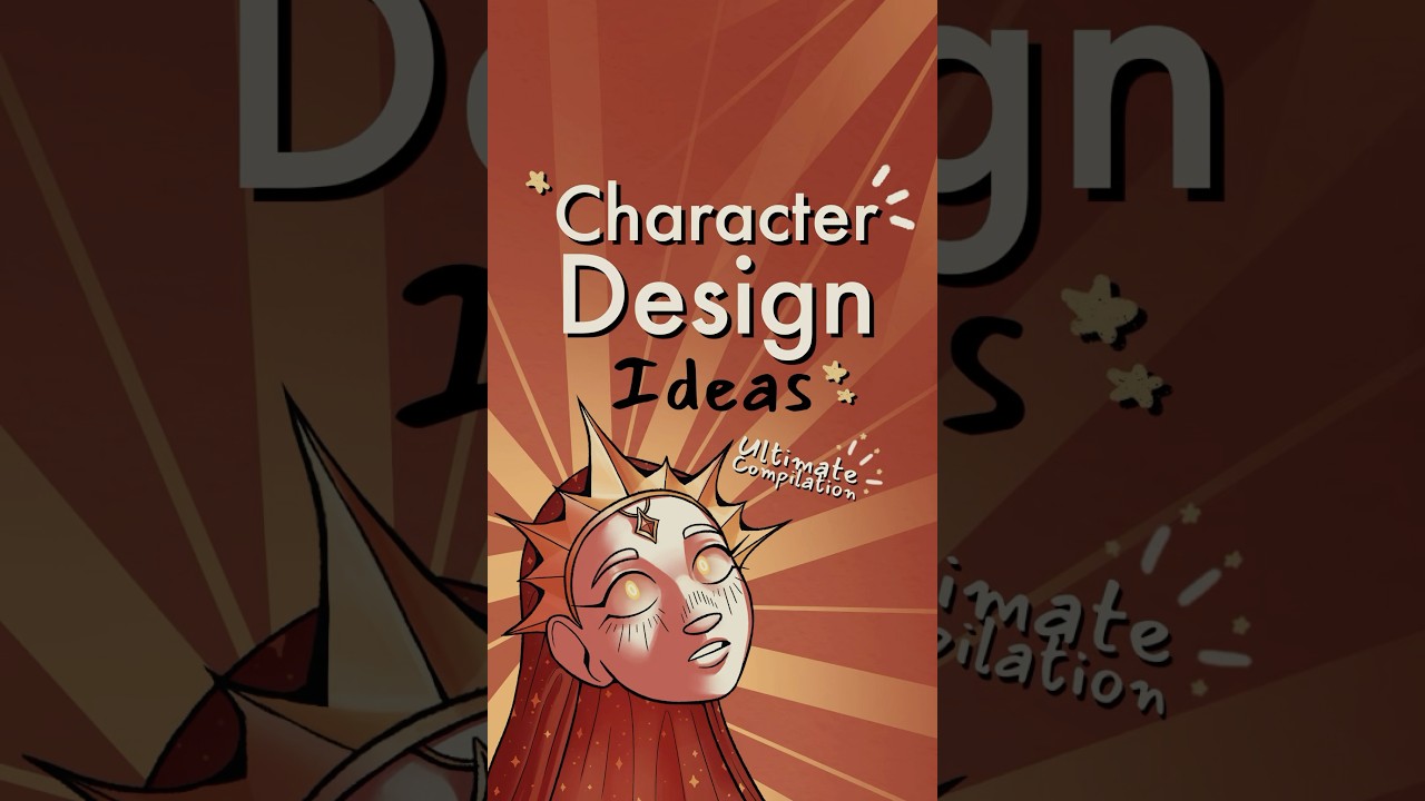 compilation of character design elements to inspire you! part 13 🌟💥 #art #oc #originalcharacter