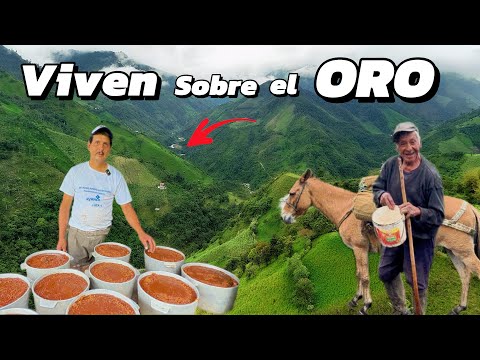 El pueblo que vive sobre una MINA  de ORO 