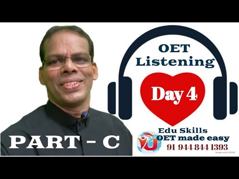 Edu Skills   Fall in LOVE with OET  Listening Part - C