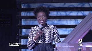 Olajumoke Adenowo at The Transforming Church Abuja, ‘’Woman take your Place’’ 2018