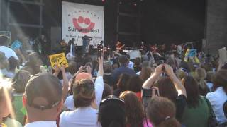 Danny Gokey Day - PYT (Pretty Young Thing) Live In Milwaukee At Summerfest
