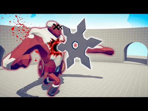 1.000.000 DAMAGE SAMURAI GOD vs UNITS - TABS | Totally Accurate Battle Simulator 2023