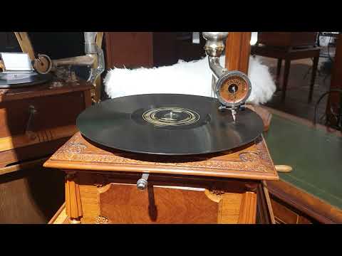 Pathéphone No. 12 with Record Cabinet, ca. 1911, France