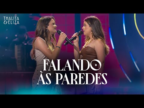 THALITA E ELIZA FALANDO AS PAREDES