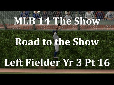 MLB 14 The Show (PS4) Road to the Show Left Fielder Yr 3 - Pt 16