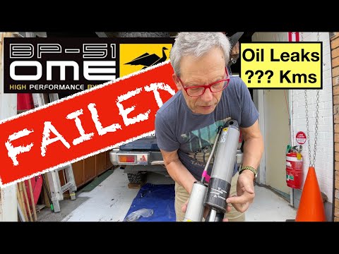 ARB OME BP51 Shock Absorbers - FAILURE - 4 YEAR 40,000km ROAD TEST & Compression Rebound Setup.