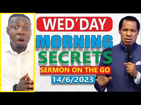 REACTING TO‼ WEDNESDAY MORNING SECRETS ‼️ 14TH JUNE, 2023 || PASTOR CHRIS