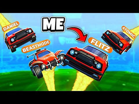 Ich bin dem BESTEN TEAM in Rocket League beigetreten (kein Clickbait)