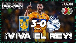 Resumen y goles | Tigres (5)3-0(2) Puebla | 4tos Final - AP2023 | TUDN