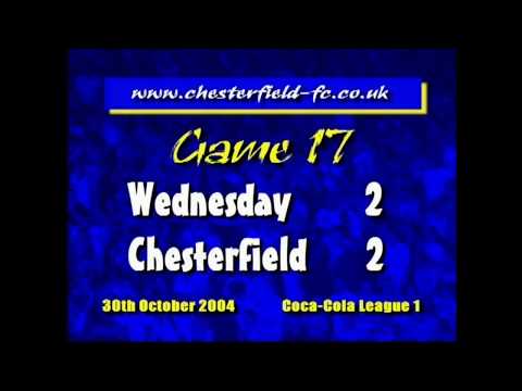 Sheffield Wednesday 2 Chesterfield 2 2004/05