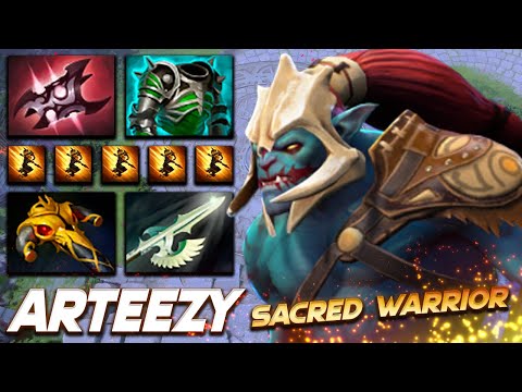 Arteezy Huskar Sacred Warrior - Dota 2 Pro Gameplay [Watch & Learn]