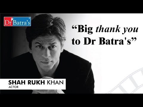 Find out what Shah Rukh Khan has to say about Dr Batra’s™ Positive Health Awards.
