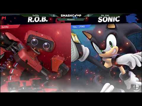 Smash Camp #18 - SC | SU | SaSSy (R.O.B.) vs TGL | JTAG (Sonic)
