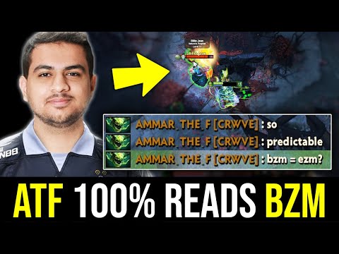 ATF reading BZM like a book - "BZM = EZM?" DOTA 2