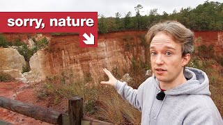 The Canyon That Humans Made By Accident