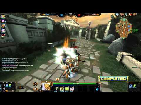 AlexDinPoik Smite Cassual Conquest 4 vs 5 Geb SOLO