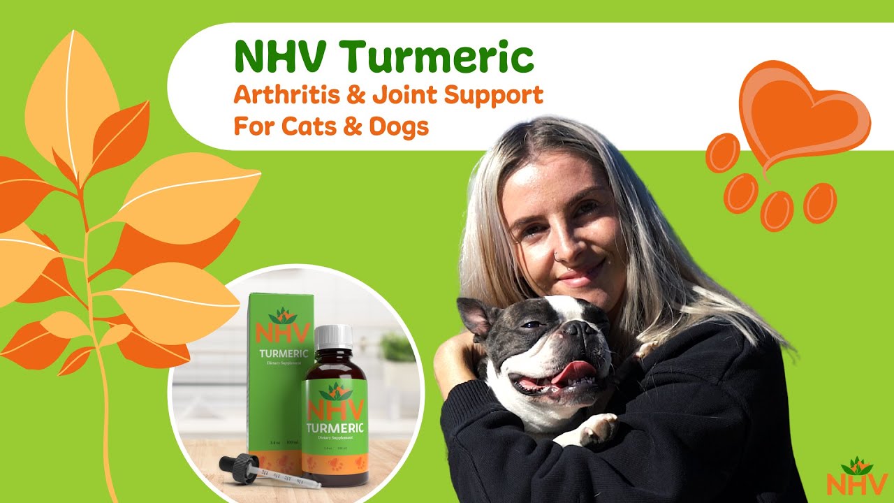 NHV Turmeric: Well-being support for Cats & Dogs