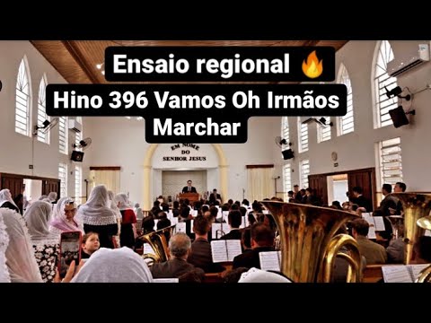 CCB HINO 396 Vamos Ó Irmãos Marchar - Ensaio Regional Santo Ângelo RS 16/10/22.