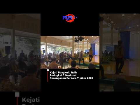 Kejati Bengkulu Peringkat 1 Nasional 