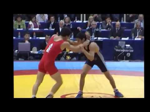EC-2007 / Bayramov Rovshan (AZE) - Kuramagomedov Zaur (RUS) GR 55 kg gold medal match