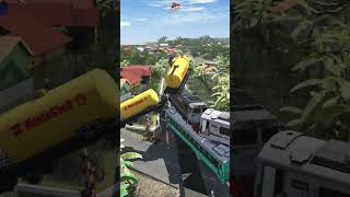 Download lagu Kereta Api Shell  Menaiki Kereta Pertamina #keretaapi #fasttrainindonesia #railtrack #highspeedtrain mp3