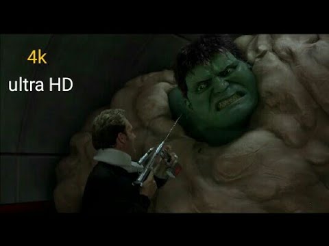 Hulk escape miltry base - clip HD 4k