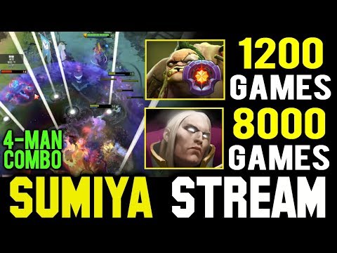 when 1200 Games Pudge vs 8000 Games Invoker | Sumiya Invoker Stream Moment #688