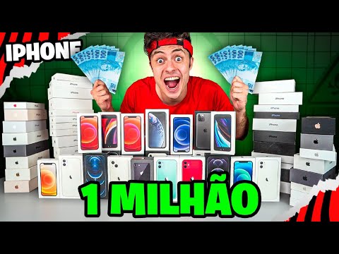 I BOUGHT ALL THE IPHONES IN THE STORE! (R$1,000,000)