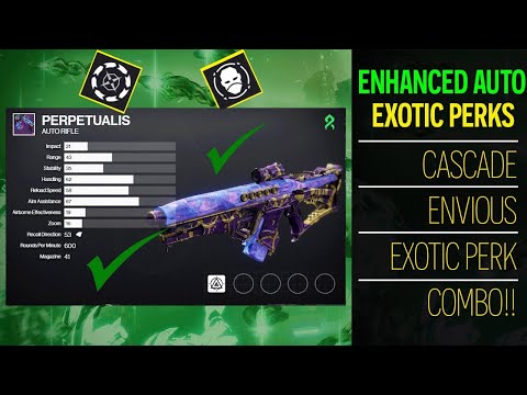 Buffed! Even Better Now Perpetualis GOD Roll Crafting Destiny 2 Lightfall