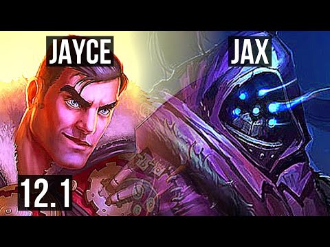 JAYCE vs JAX (TOP) | 74% winrate, 7 solo kills | KR Grandmaster | 12.1